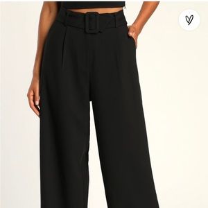 Lulus never worn black pants